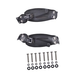 SM SunniMix Mountain Skateboard Foot Holder, Skateboard Foot Straps Holding Longboard Standing Fixing Bands Bindings for Off Road Outdoor