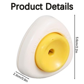2 Pcs Egg Pricker for Boiled Eggs, Semi-Automatic Egg Piercer Pricker Pinhole Egg Piercer Safety & Easily Kitchen Pricker Egg Piercer Tool Egg Opener Egg Pricker for Raw Soft Hard Boiled Egg