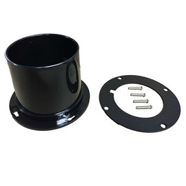 Traffic Safety Warehouse PAR36 Arrow Board Hood Cover for Bulbs, Black ABS Plastic, Fits Most Roadside Boards, Easy Installation, Includes Gasket and 4 Mounting Screws