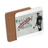 Banksy Follow Your Dreams Cancelled Street Art Graffiti Cork Coaster