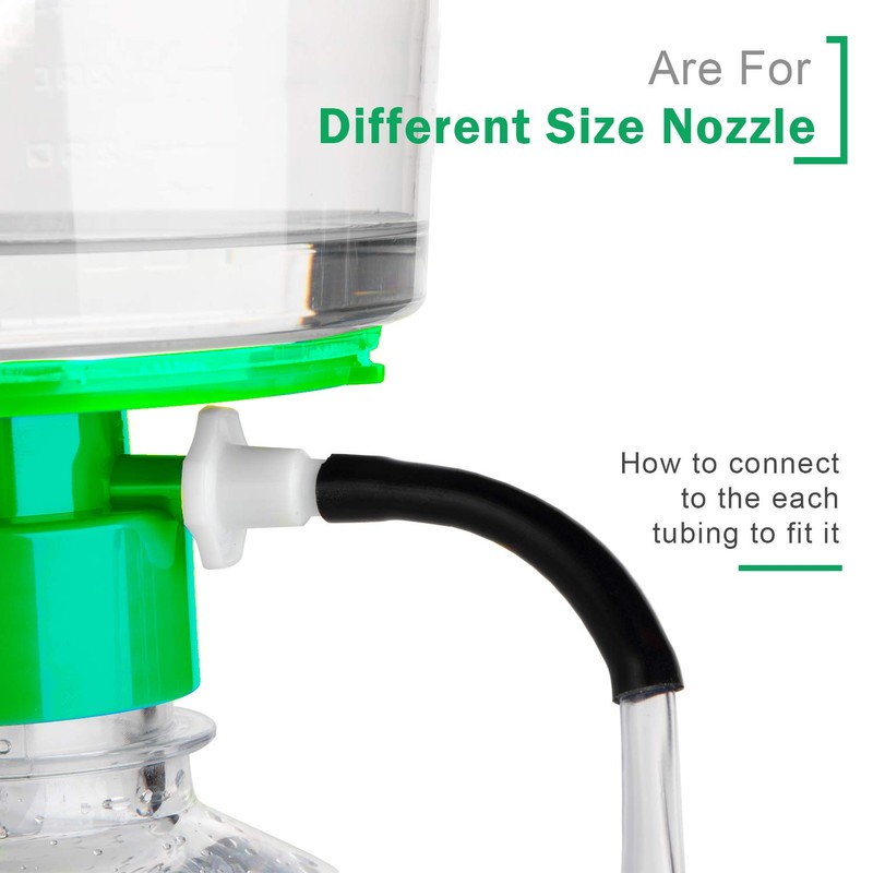 Filter Vacuum Pump Portable Pressure Pump with Tubing and Connectors