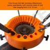 1pc Plastic Manual Drill Bit Sharpener Smart Home Power Drill