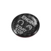 Hihaha Carbon Fiber Pattern Engine Start Button Cover Trim for