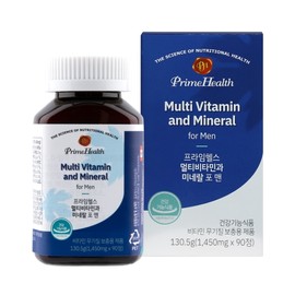 Prime Health Multivitamin & Mineral for Men 1450mg x 90 Tablets / 프라임헬스 멀티비타민과 미네랄 포맨 1450mg x 90정