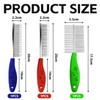3 Pieces Of Stainless Steel Pet Comb, Long And Short