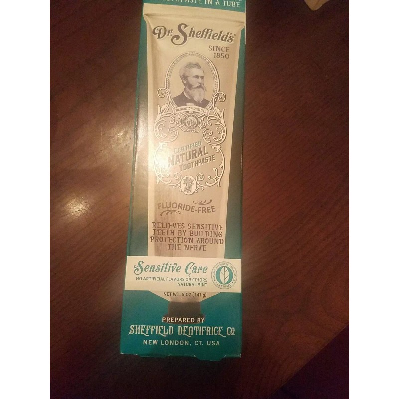 Dr. Sheffield's Fluoride Free Toothpaste