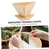 KICHOUSE Wooden Food Molds Rice Dumpling Molds Set Handmade Simple