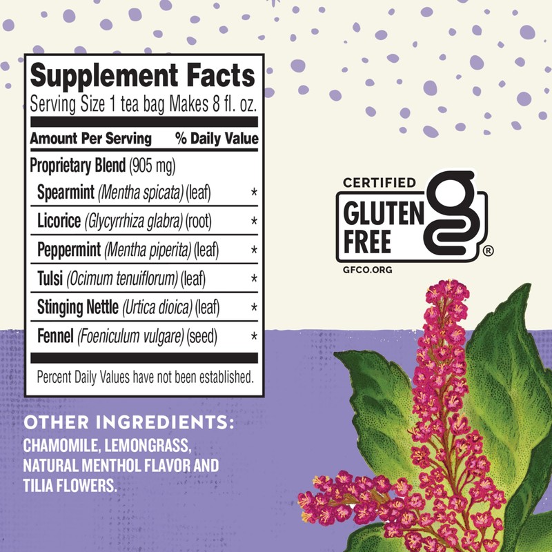 Celestial Seasonings Sleepytime Tea - Wellness Sinus Soother, Caffeine Free