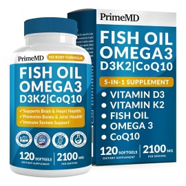Aceite Pescado Coq10 Omega 120 Cap