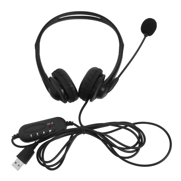 FELTECHELECTR Gaming Headset with Microphone Comfortable Earphone for Online Courses