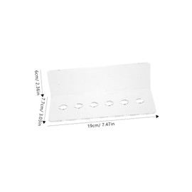 Healeved Professional Hair Stylist Scissor Rack Wall Mount Scissors Stand Hair Cutting Scissors Holder