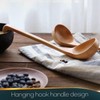 Bamboo Soup Ladle – Wooden Serving Spoon with Long Handle