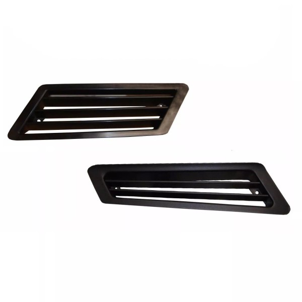 Genuine OEM Set of Left and Right Fender Emblem Grilles