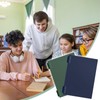 CALLYSONIC Pack of 2 College Notepad A4 Lined Ring Binder
