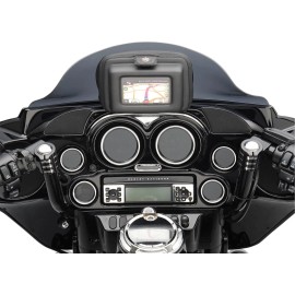 Hogtunes - Dash Trim/Tweeter Pod - Harley Davidson