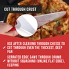 Chef Remi Pizza Cutter | Stainless Steel Pizza Wheel -Serrated