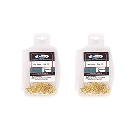 Treble Hooks Gold #14 50 Pieces