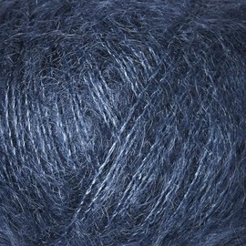 Knitting for Olive - Soft Silk Mohair Yarn, 25 g / 0.875 oz, Mohair Silk Blend, Lace/Fingering Weight (55265 - Blue Jeans)