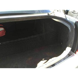 EACCESSORIES EA Rear Trunk Organizer Cargo Net for Chrysler 300 2005-2010 – Envelope Style Cargo Net for Sedan - Premium Mesh Elastic Car Trunk Organizer Vehicle Carrier Storage – Compatible with 300