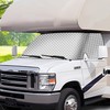 Komsepor RV Windshield Cover Compatible with Ford E450 Class C