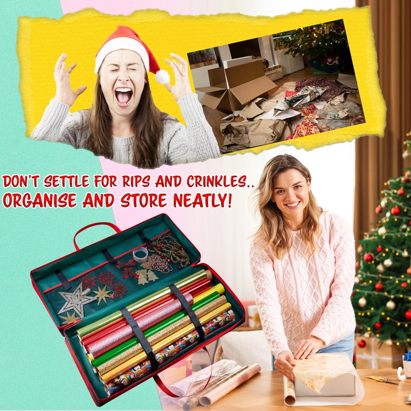 Christmas Tree Storage Bag - Zipped Christmas Storage Tree Bag