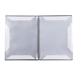 A4 60Pages Music File Folder Modify Piano Score Mark Music Clef Sheet, Storage Documents Holder Bag, Blank Plastic Concert Choral Folder