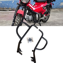 Zeymore Fit Honda Trail 125 CT125 Hunter Cub 125 23-Up Highway Crash Bar Engine Guard Bumper Protector