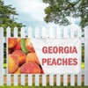 Vinyl Banner Multiple Sizes Georgia Peaches Restaurant Cafe Bar A