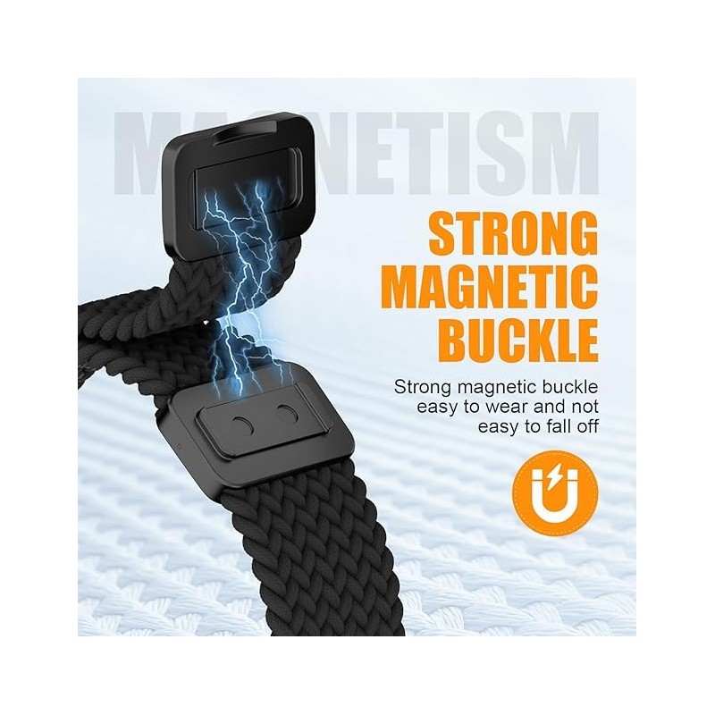Xininyia Compatible for BIGGERFIVE Brave 2 Smart Watch Bands, 2-Pack