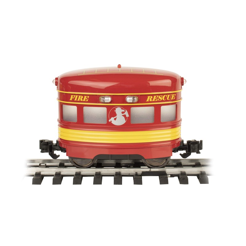 Bachmann Trains - EGGLINER Powered Track Vehicle - FIRE Rescue