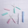 Blue Foldable Scissors, Portable Functional Scissors Foldable Cutter Pen Shaped