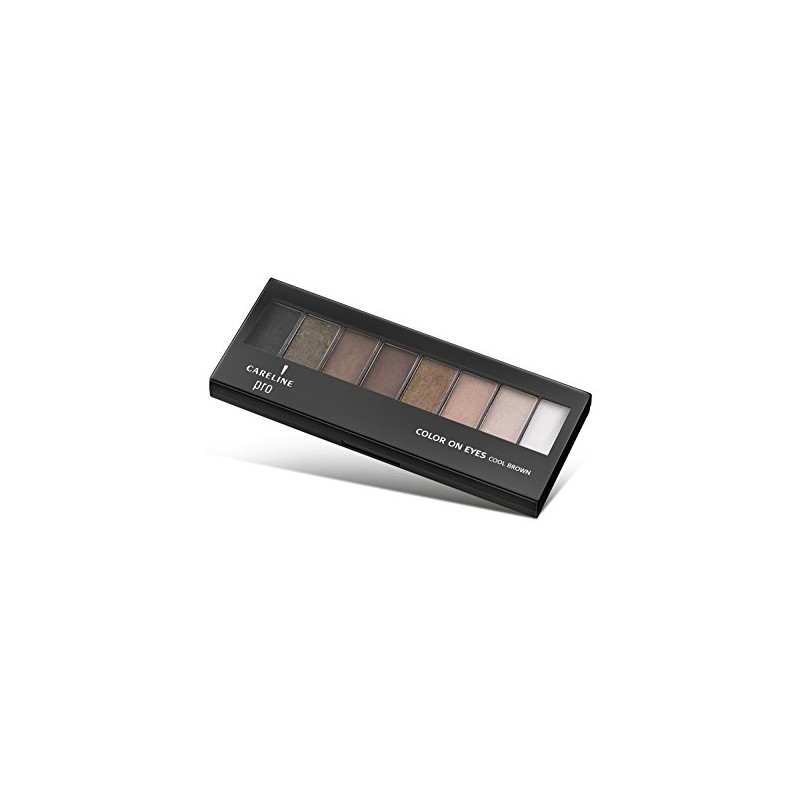 Careline 8 Eye Shadow Set - Cool Brown