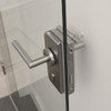 Navaris Door Handle Bumper Guards - Pack of 8 Transparent