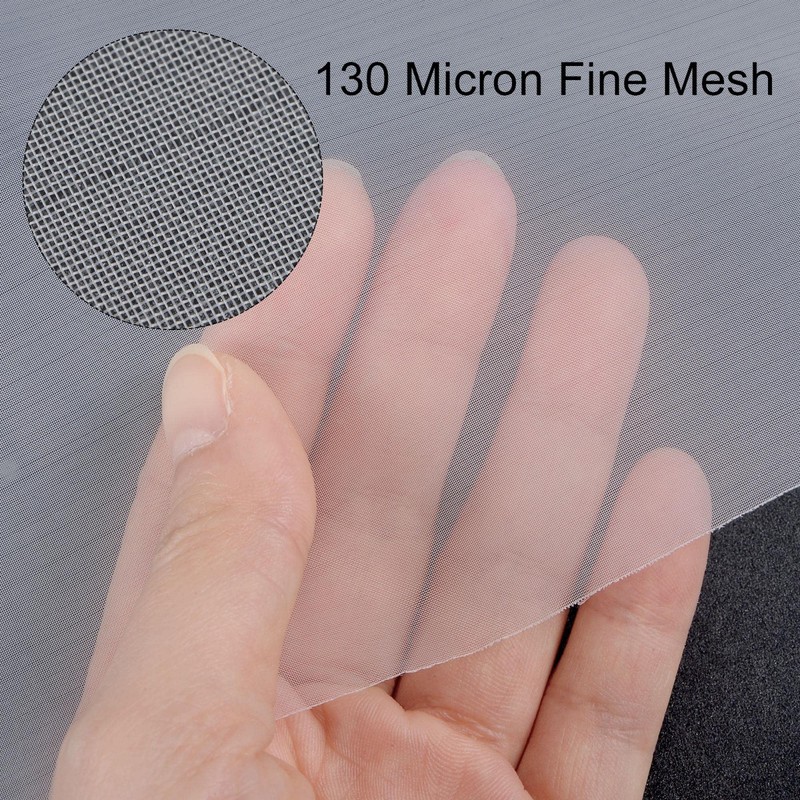 uxcell 120 Mesh Paint Nylon Mesh Filter Woven Net Sheet