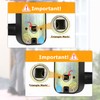 New Upgrade Double Sided Keypad Door Lock with Adjustable Deadlatch