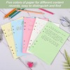 A5 Horizontal Line Loose-leaf Paper, College Scratch 5-Color Filler Paper