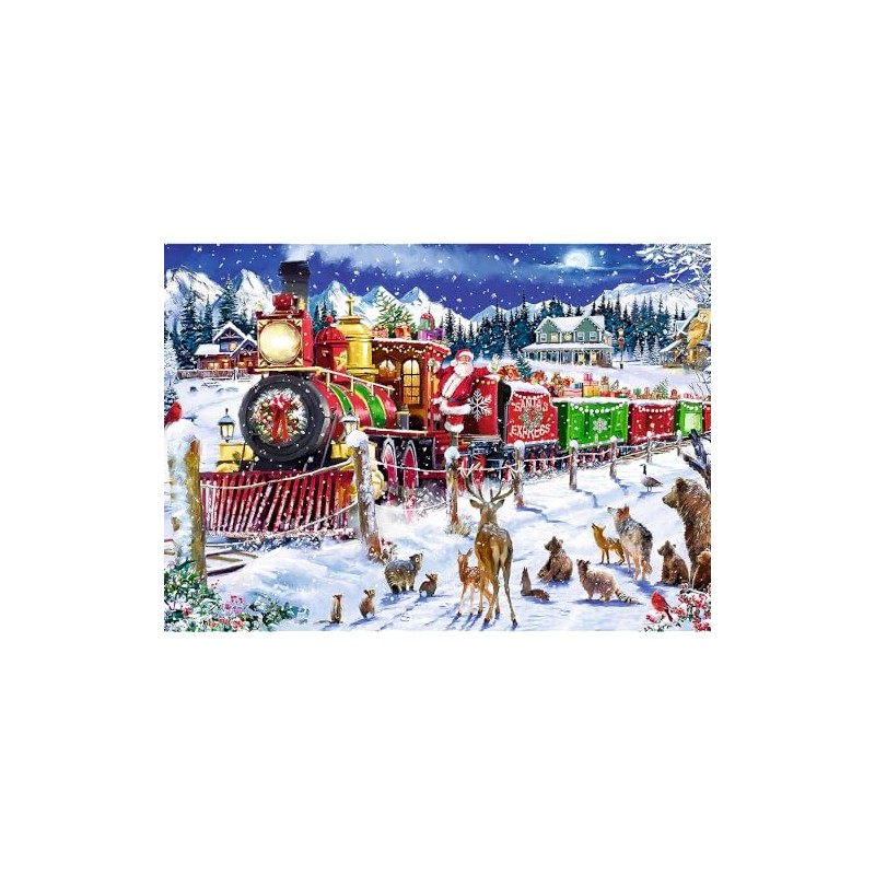 Trefl Prime 1000 Piece Puzzle - Santa's Express