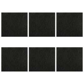 Rumyve 6pcs Carbon Filter,Cat Litter Box Replacement Filter,Carbon Odor Filters,Air Purifier for Hooded Cat Litter Boxes,10.5x11.5cm