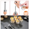 1 x Egg Topper, 2 x Egg Cups, Egg Opener,