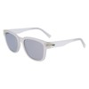 Lacoste Unisex Sunglasses, 970 Matte Crystal, Unit size