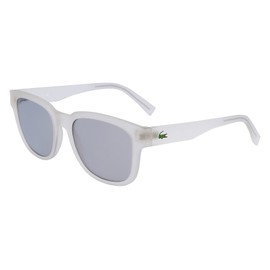 Lacoste Unisex Sunglasses, 970 Matte Crystal, Unit size
