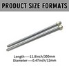 Wall Hung Toilet Tank Installation Screw Set,Compatible with Geberit 240.189.00.1,Hreaded