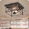GOEBLESON Outdoor Ceiling Light with Motion Sensor, Flush Mount Porch