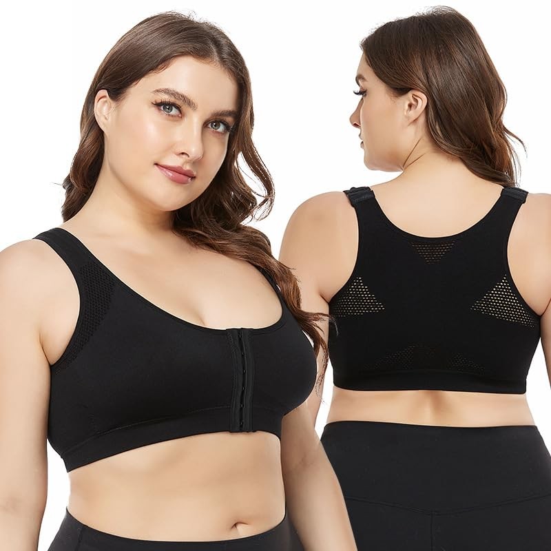 Post Surgery Bra for Women Surgical Bras Front Closure Sports