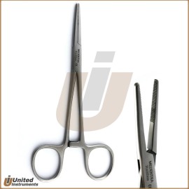 Medentra Surgical Dog Ear Hair Puller Forceps Pet Grooming Hemostatic Veterinary Forceps - Kelly Forceps Straight