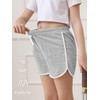 Resinta 5 Packs Girls Cotton Athletic Shorts Active Running Shorts
