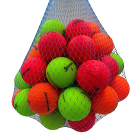 Golf Ball Planet Soft Feel Used Golf Balls for Srixon 3A/Good (50 Pack, Matte Color Mix)