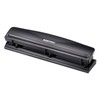 Bostitch Office 3 Hole Punch, Durable Metal,Rubber Base, 12 Sheets,