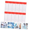 Hohopeti 12pcs Stool Sample with Leakproof Spiral Caps Medical Containers
