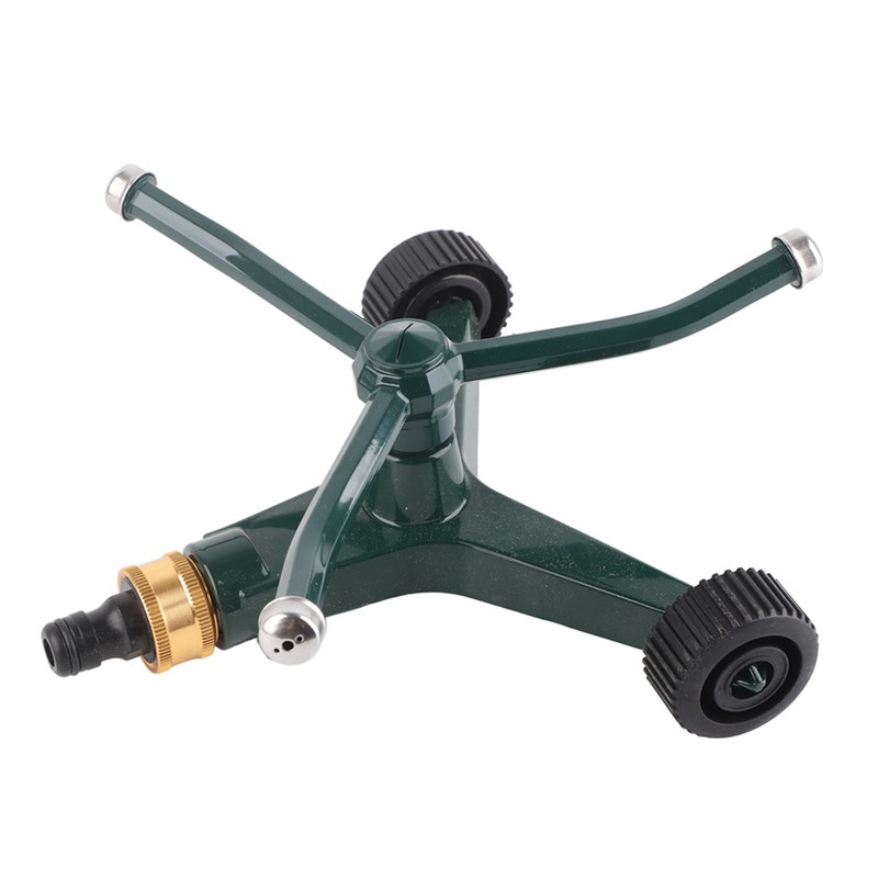 Metal Three Arm Sprinkler with G3/4 Connector Rustproof 360° Rotating